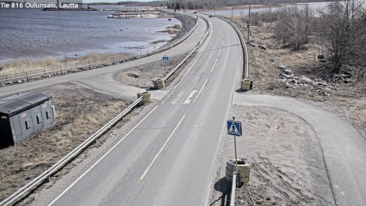 Weather Camera Image Road 816 Oulunsalo, Oulu, Pohjois-Pohjanmaa
