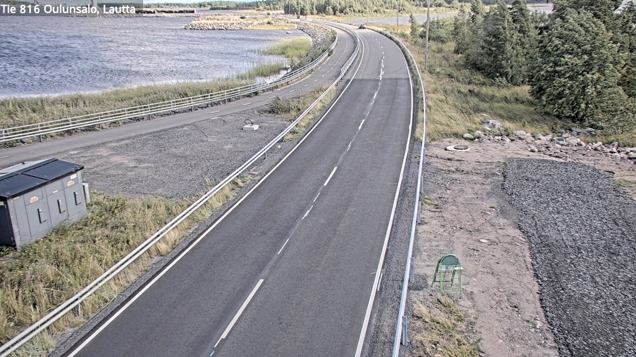 Kelikamerat Kuva Tie 816 Oulunsalo, lauttaranta, Oulu, Pohjois-Pohjanmaa