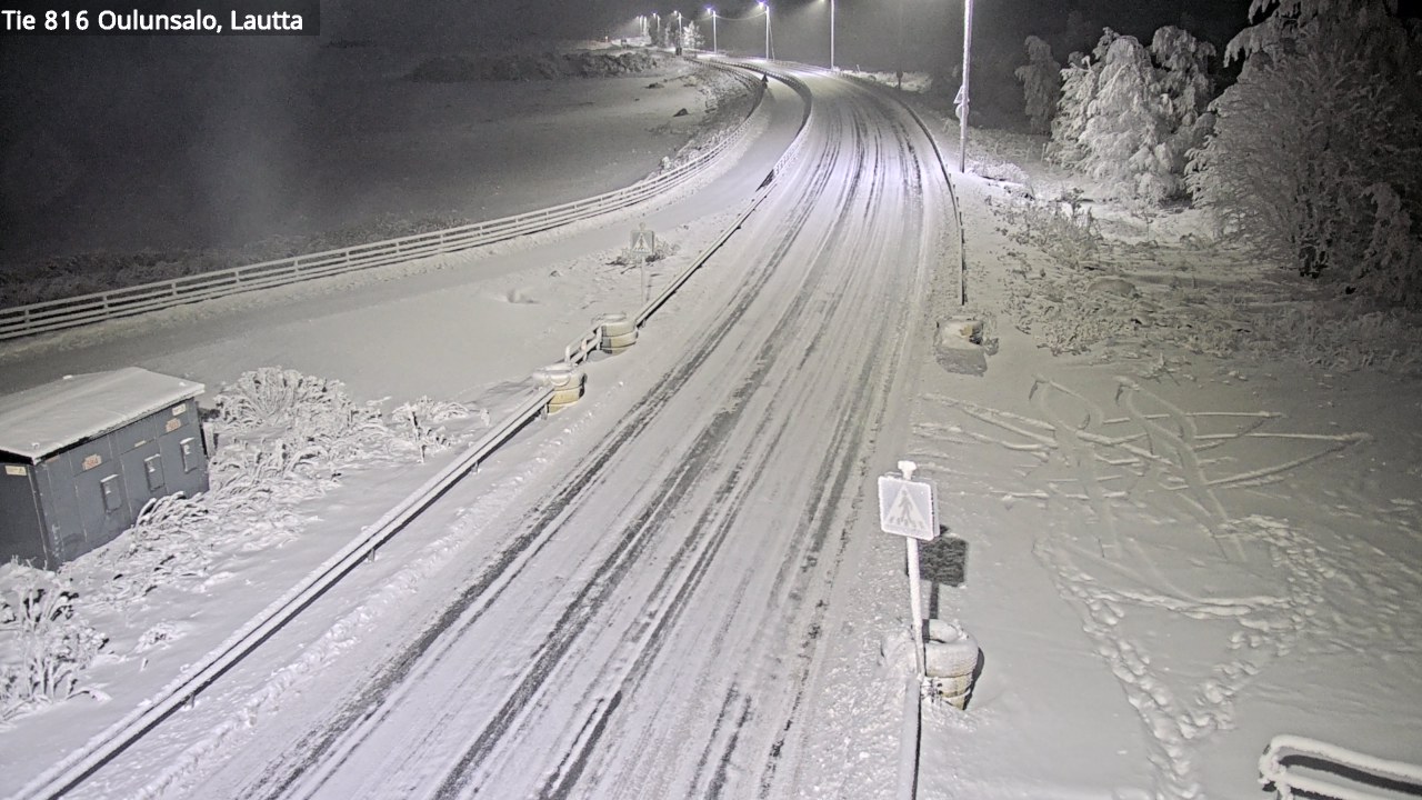 Weather Camera Image Road 816 Oulunsalo, Oulu, Pohjois-Pohjanmaa