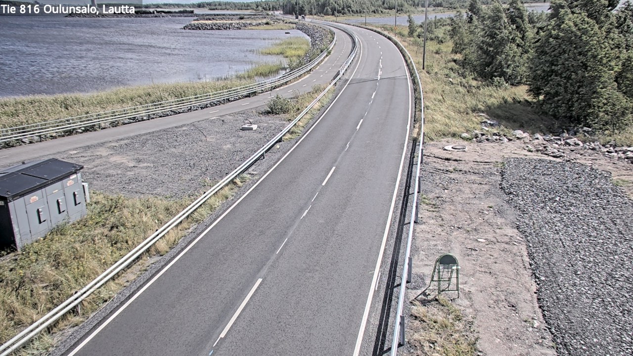 Kelikamerat Kuva Tie 816 Oulunsalo, lauttaranta, Oulu, Pohjois-Pohjanmaa