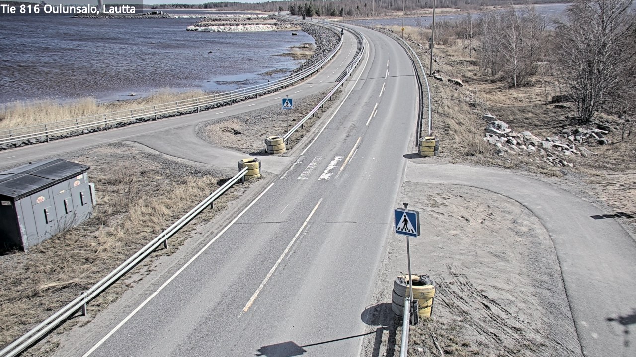 Weather Camera Image Road 816 Oulunsalo, Oulu, Pohjois-Pohjanmaa