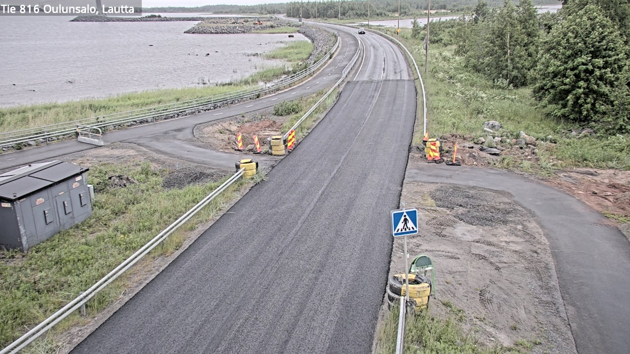 Kelikamerat Kuva Tie 816 Oulunsalo, lauttaranta, Oulu, Pohjois-Pohjanmaa