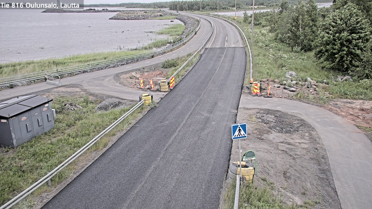 Kelikamerat Kuva Tie 816 Oulunsalo, lauttaranta, Oulu, Pohjois-Pohjanmaa