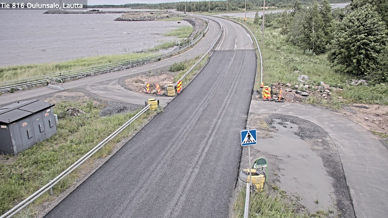 Kelikamerat Kuva Tie 816 Oulunsalo, lauttaranta, Oulu, Pohjois-Pohjanmaa