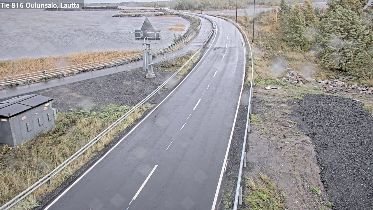 Weather Camera Image Väg 816 Uleåsalo, Oulu, Pohjois-Pohjanmaa
