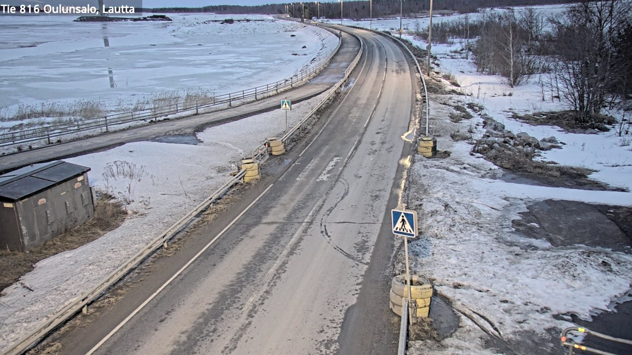 Weather Camera Image Road 816 Oulunsalo, Oulu, Pohjois-Pohjanmaa