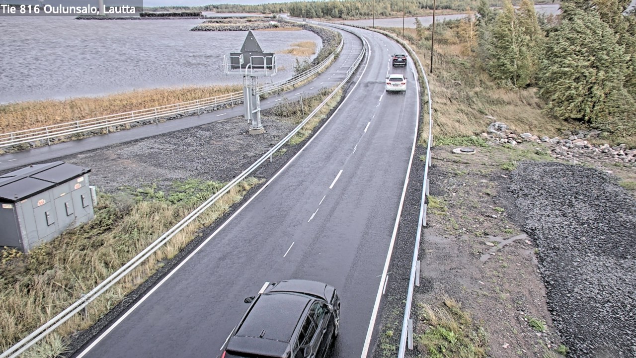 Weather Camera Image Väg 816 Uleåsalo, Oulu, Pohjois-Pohjanmaa