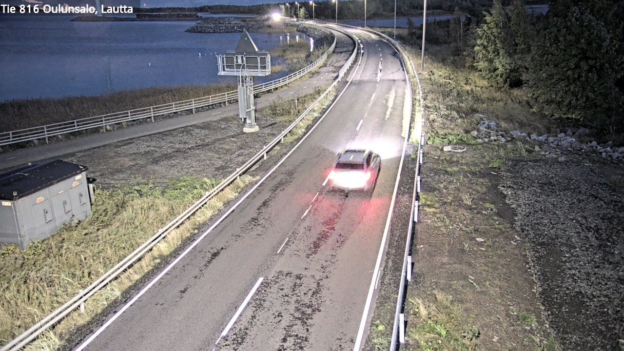 Kelikamerat Kuva Tie 816 Oulunsalo, lauttaranta, Oulu, Pohjois-Pohjanmaa