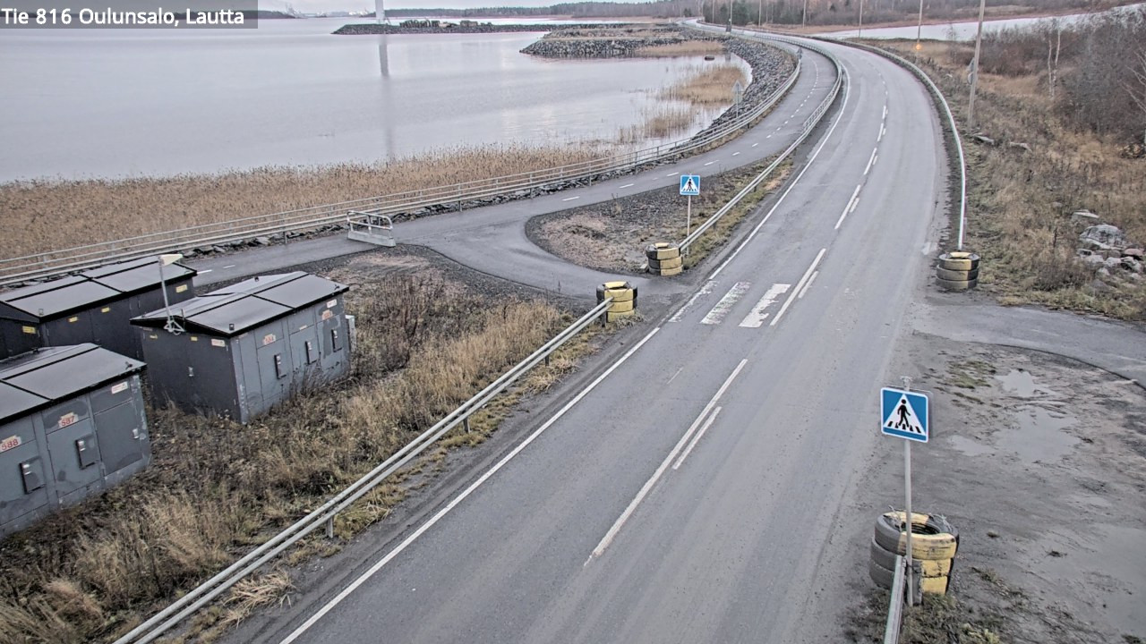 Kelikamerat Kuva Tie 816 Oulunsalo, lauttaranta, Oulu, Pohjois-Pohjanmaa