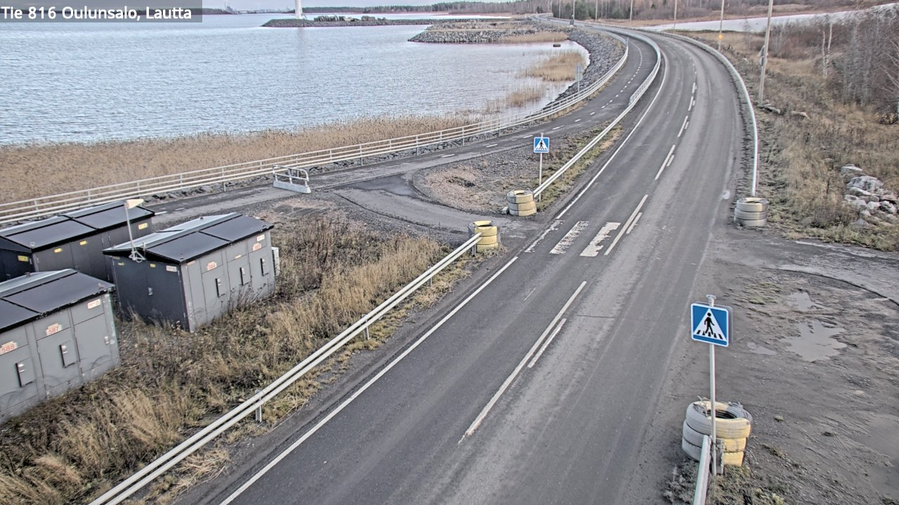 Kelikamerat Kuva Tie 816 Oulunsalo, lauttaranta, Oulu, Pohjois-Pohjanmaa