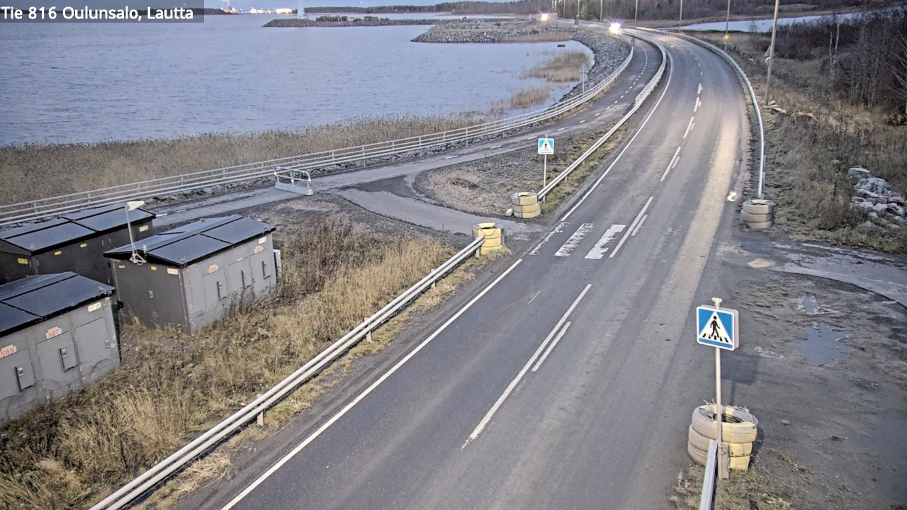 Kelikamerat Kuva Tie 816 Oulunsalo, lauttaranta, Oulu, Pohjois-Pohjanmaa