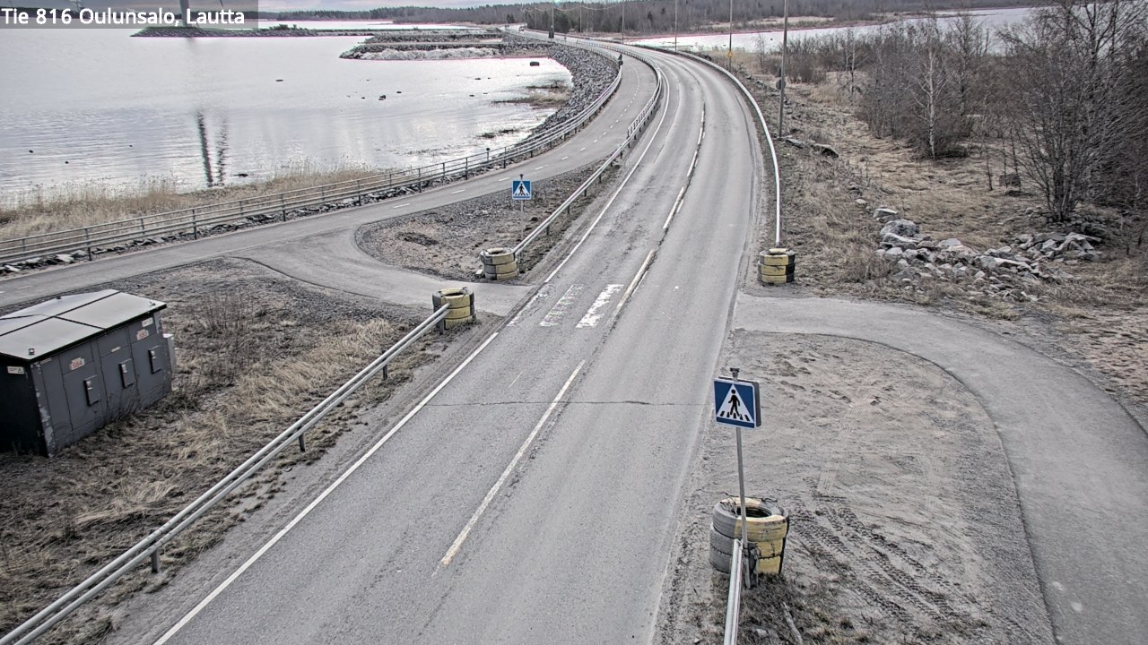 Weather Camera Image Väg 816 Uleåsalo, Oulu, Pohjois-Pohjanmaa