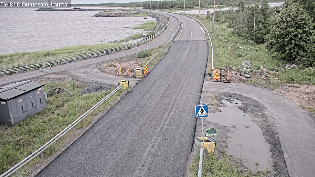 Kelikamerat Kuva Tie 816 Oulunsalo, lauttaranta, Oulu, Pohjois-Pohjanmaa