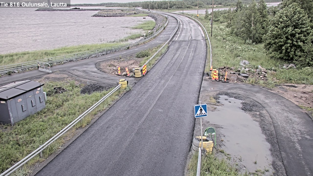 Kelikamerat Kuva Tie 816 Oulunsalo, lauttaranta, Oulu, Pohjois-Pohjanmaa