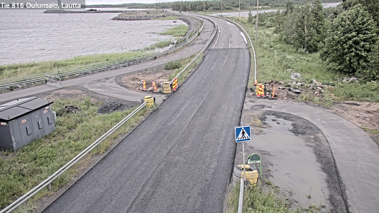 Weather Camera Image Road 816 Oulunsalo, Oulu, Pohjois-Pohjanmaa
