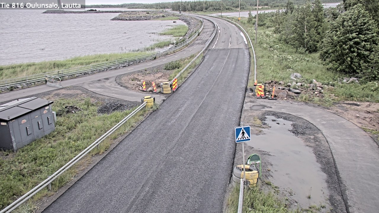 Weather Camera Image Road 816 Oulunsalo, Oulu, Pohjois-Pohjanmaa