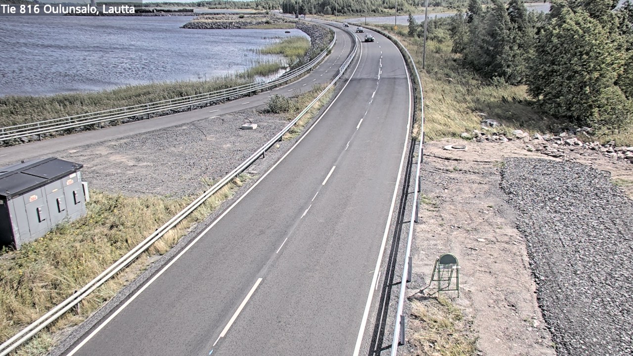 Kelikamerat Kuva Tie 816 Oulunsalo, lauttaranta, Oulu, Pohjois-Pohjanmaa