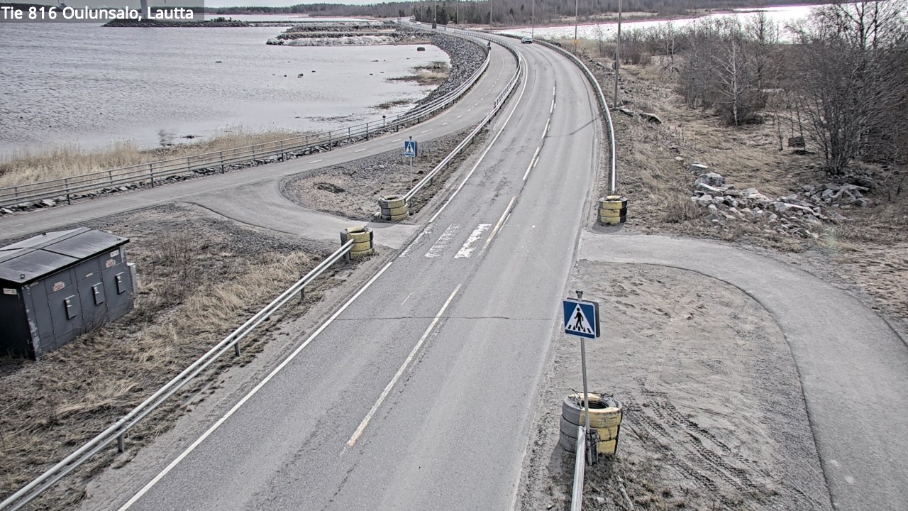 Weather Camera Image Road 816 Oulunsalo, Oulu, Pohjois-Pohjanmaa