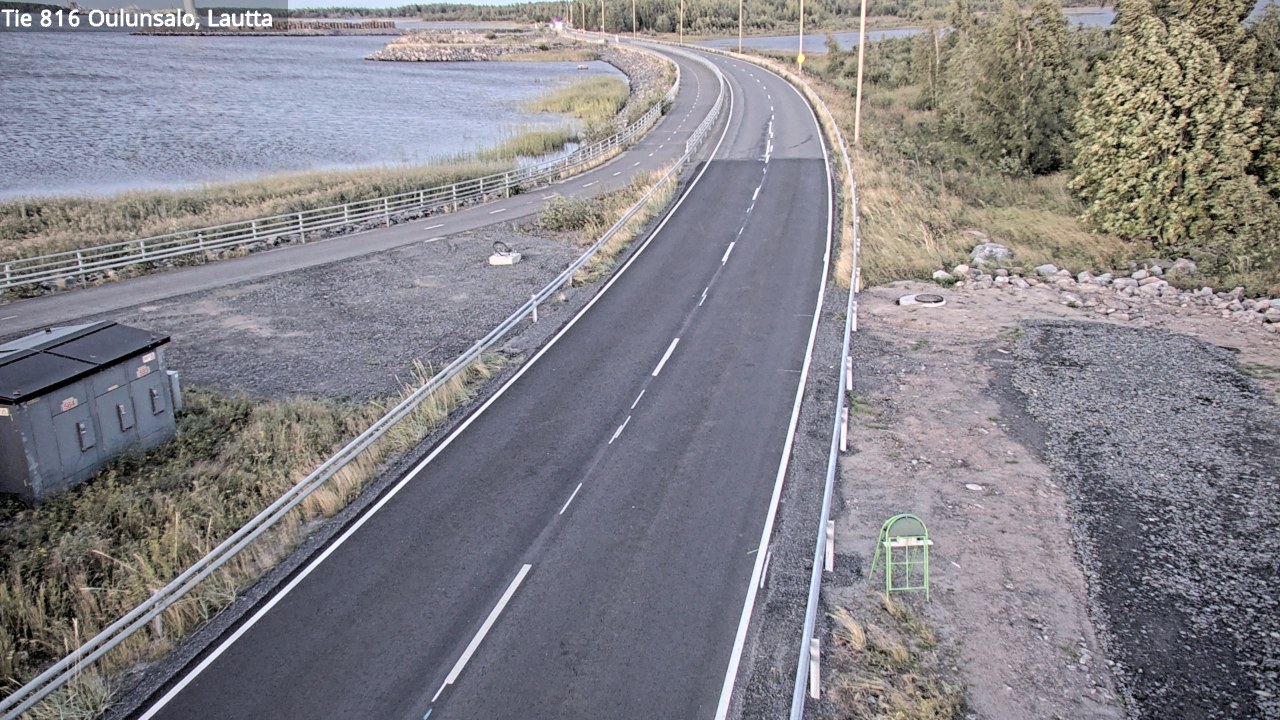 Kelikamerat Kuva Tie 816 Oulunsalo, lauttaranta, Oulu, Pohjois-Pohjanmaa