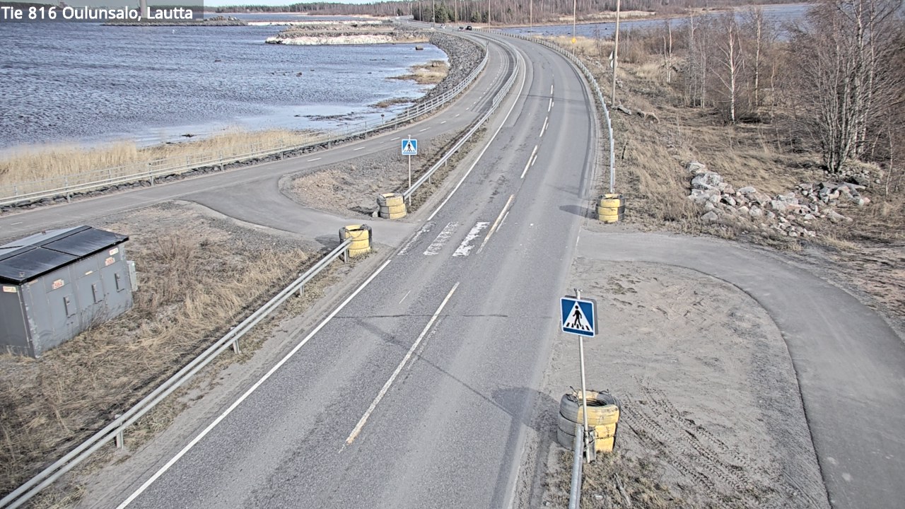 Weather Camera Image Road 816 Oulunsalo, Oulu, Pohjois-Pohjanmaa