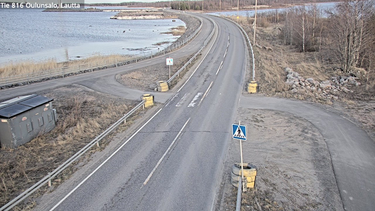 Weather Camera Image Road 816 Oulunsalo, Oulu, Pohjois-Pohjanmaa