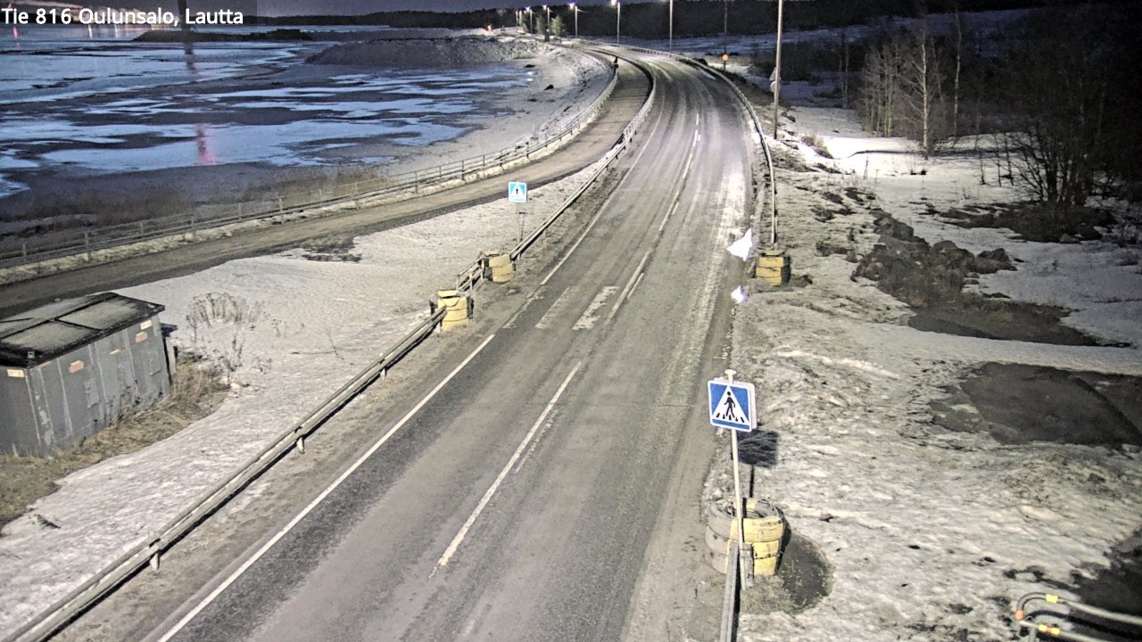 Kelikamerat Kuva Tie 816 Oulunsalo, lauttaranta, Oulu, Pohjois-Pohjanmaa