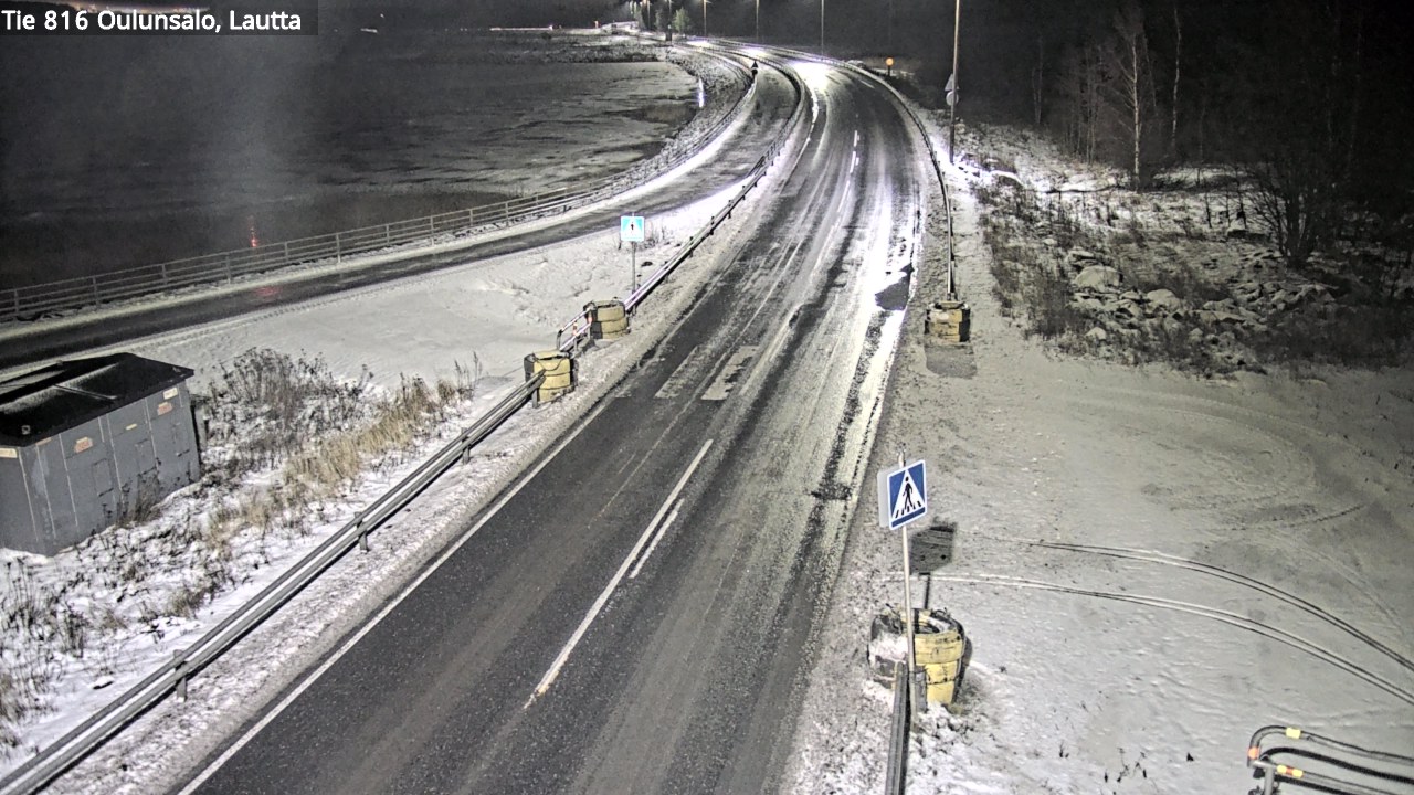 Weather Camera Image Väg 816 Uleåsalo, Oulu, Pohjois-Pohjanmaa