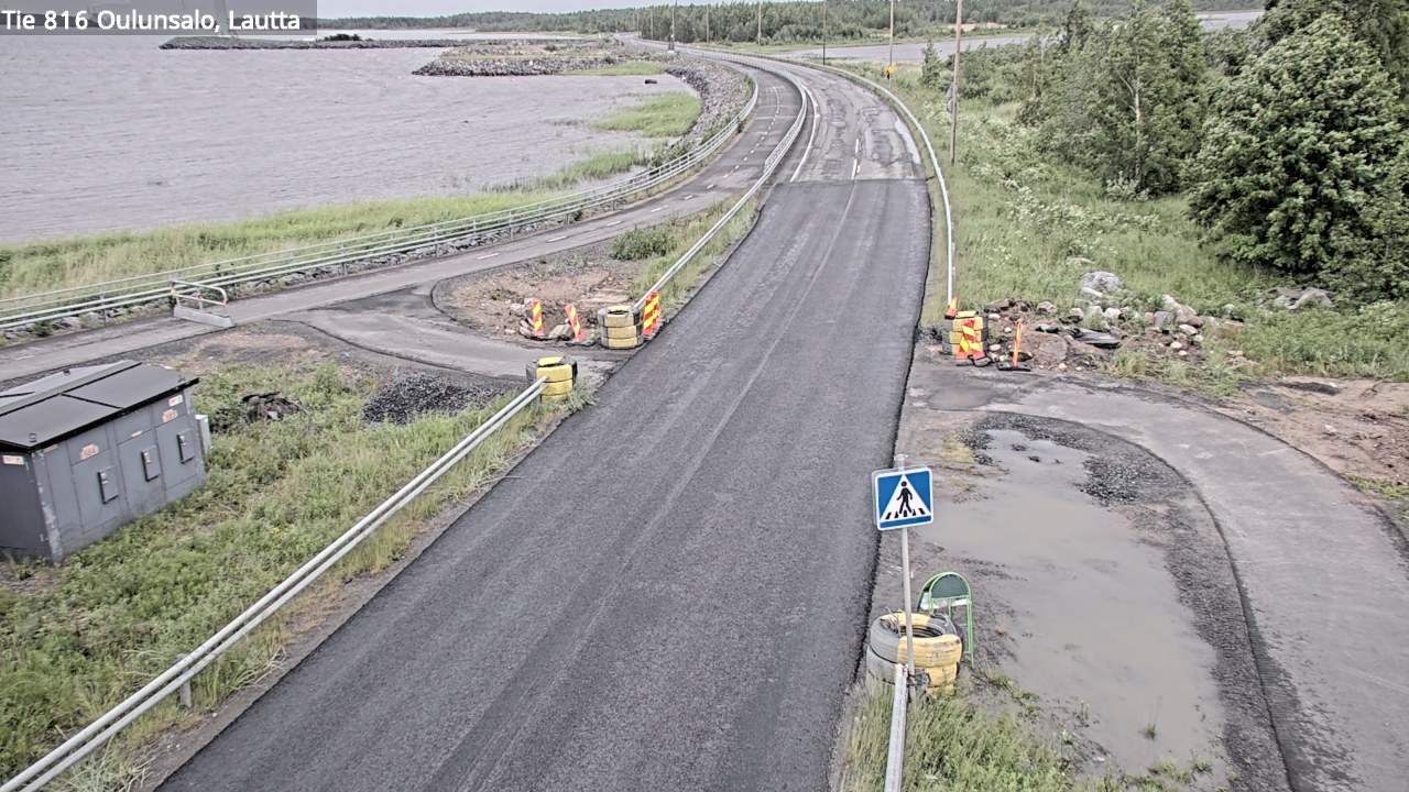 Weather Camera Image Road 816 Oulunsalo, Oulu, Pohjois-Pohjanmaa