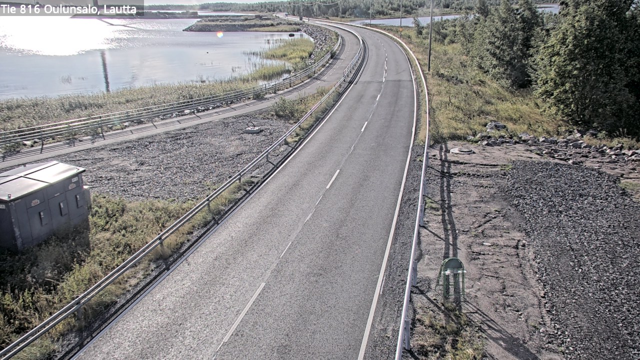 Weather Camera Image Road 816 Oulunsalo, Oulu, Pohjois-Pohjanmaa