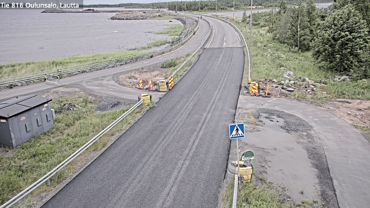 Kelikamerat Kuva Tie 816 Oulunsalo, lauttaranta, Oulu, Pohjois-Pohjanmaa
