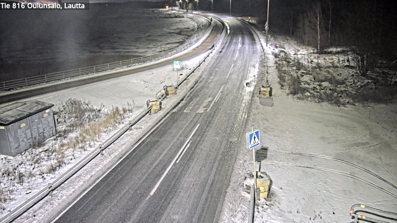 Weather Camera Image Väg 816 Uleåsalo, Oulu, Pohjois-Pohjanmaa