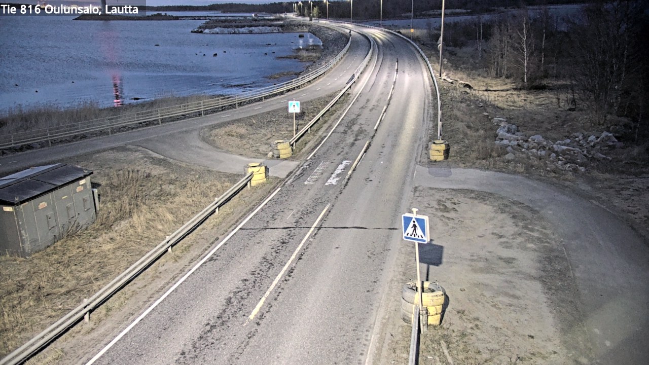 Weather Camera Image Road 816 Oulunsalo, Oulu, Pohjois-Pohjanmaa