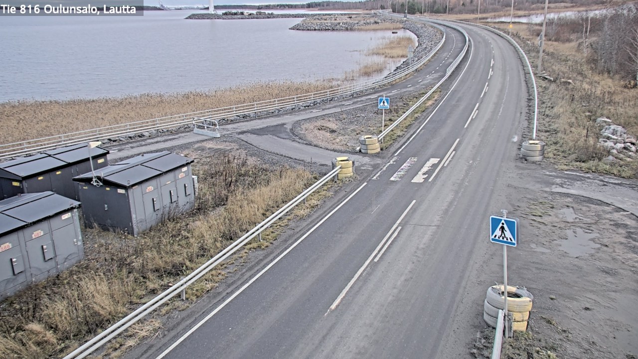 Kelikamerat Kuva Tie 816 Oulunsalo, lauttaranta, Oulu, Pohjois-Pohjanmaa