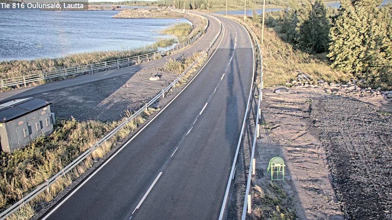Kelikamerat Kuva Tie 816 Oulunsalo, lauttaranta, Oulu, Pohjois-Pohjanmaa