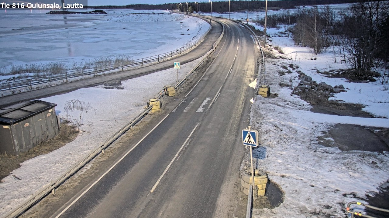 Kelikamerat Kuva Tie 816 Oulunsalo, lauttaranta, Oulu, Pohjois-Pohjanmaa