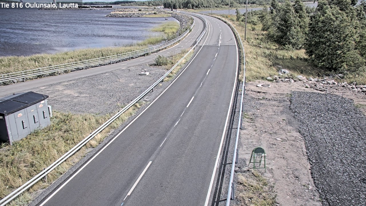 Kelikamerat Kuva Tie 816 Oulunsalo, lauttaranta, Oulu, Pohjois-Pohjanmaa