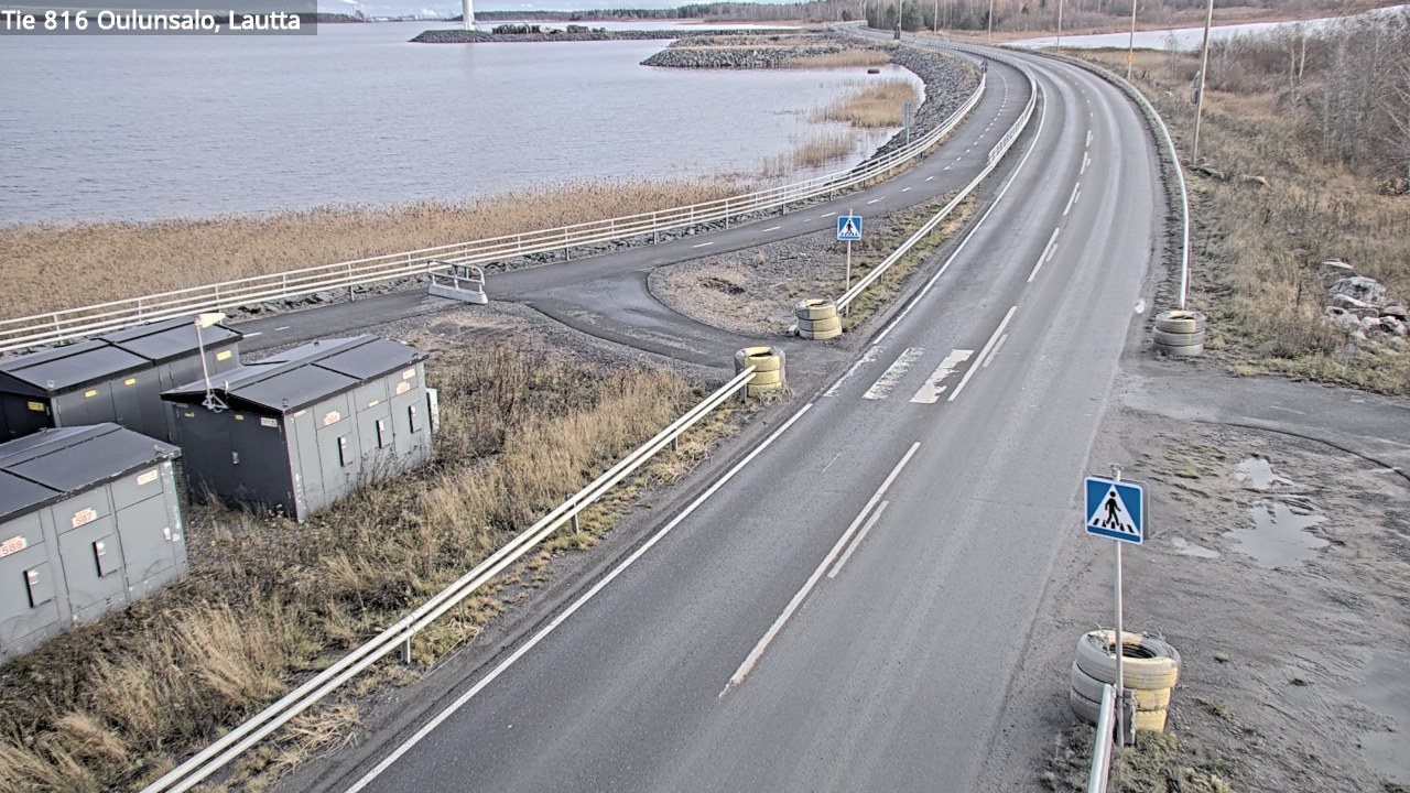 Kelikamerat Kuva Tie 816 Oulunsalo, lauttaranta, Oulu, Pohjois-Pohjanmaa