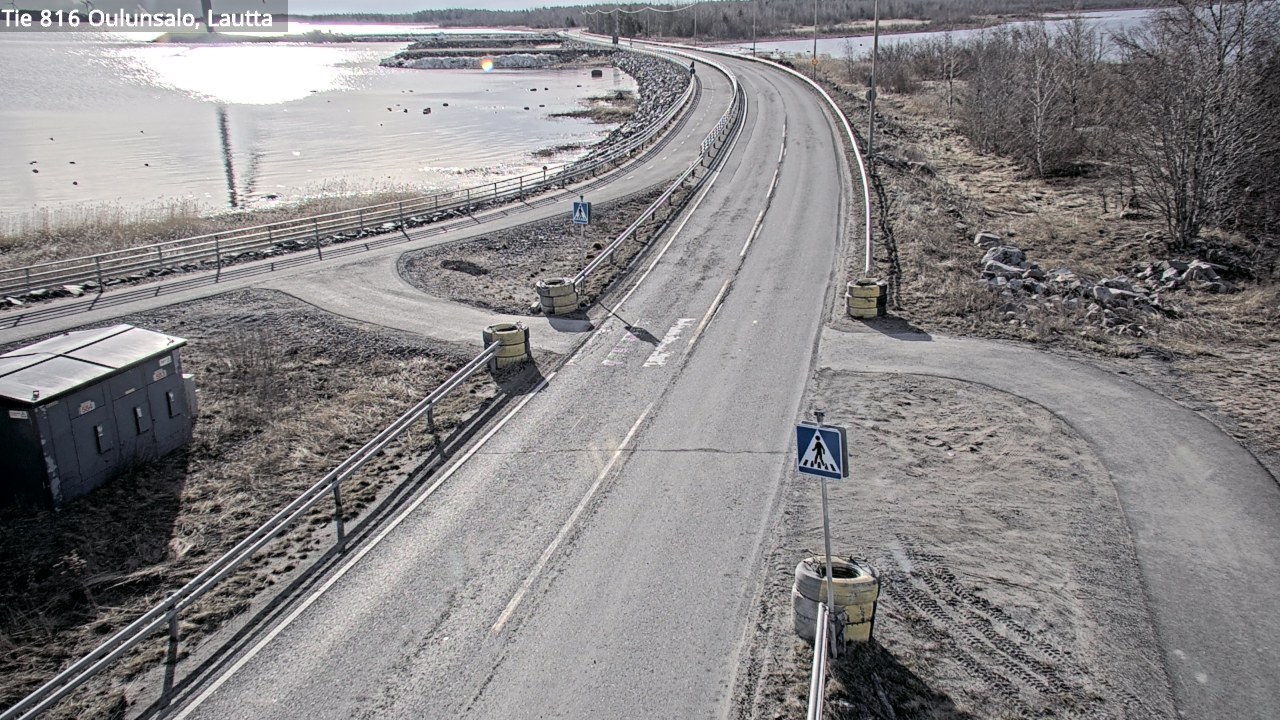 Weather Camera Image Road 816 Oulunsalo, Oulu, Pohjois-Pohjanmaa