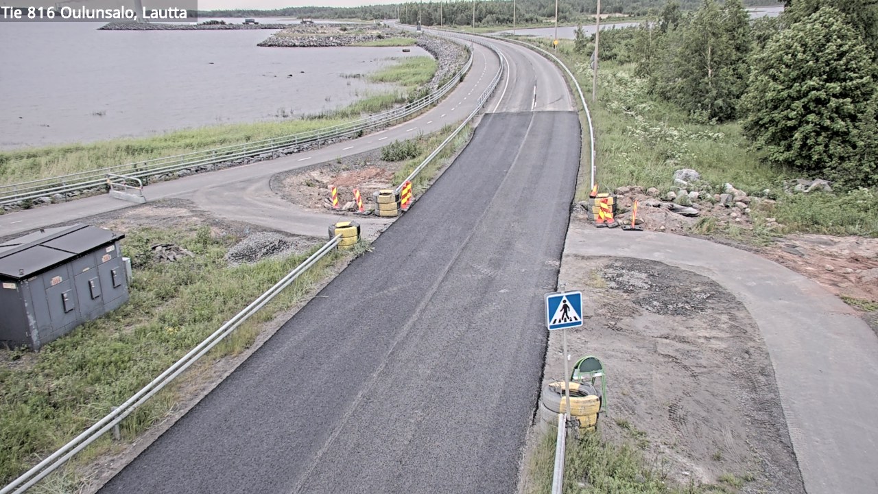 Kelikamerat Kuva Tie 816 Oulunsalo, lauttaranta, Oulu, Pohjois-Pohjanmaa