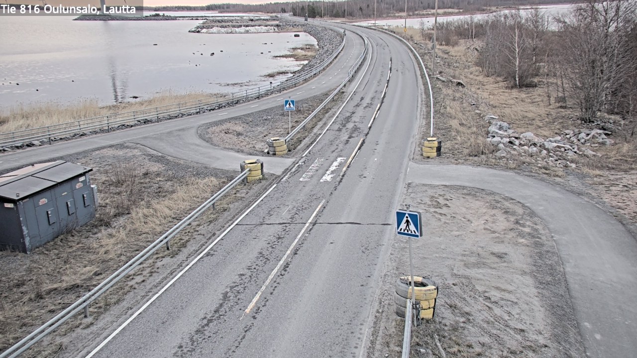 Weather Camera Image Väg 816 Uleåsalo, Oulu, Pohjois-Pohjanmaa