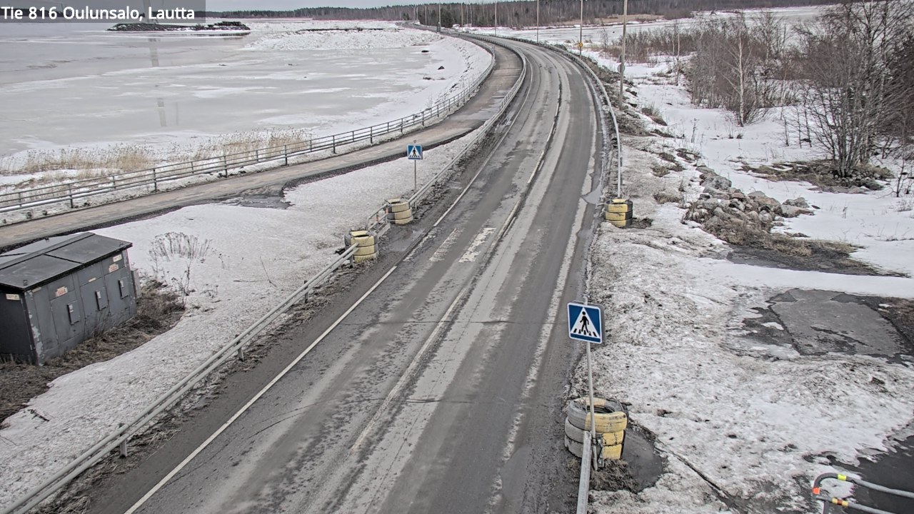 Kelikamerat Kuva Tie 816 Oulunsalo, lauttaranta, Oulu, Pohjois-Pohjanmaa