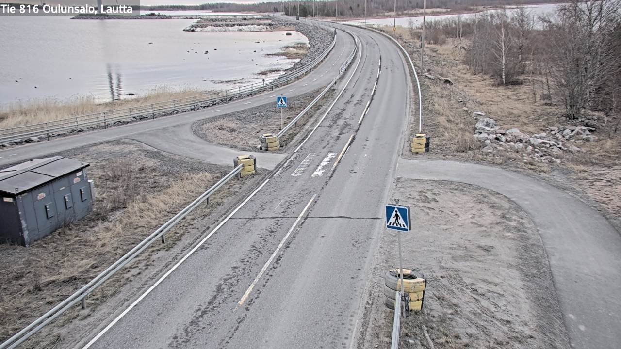 Weather Camera Image Väg 816 Uleåsalo, Oulu, Pohjois-Pohjanmaa