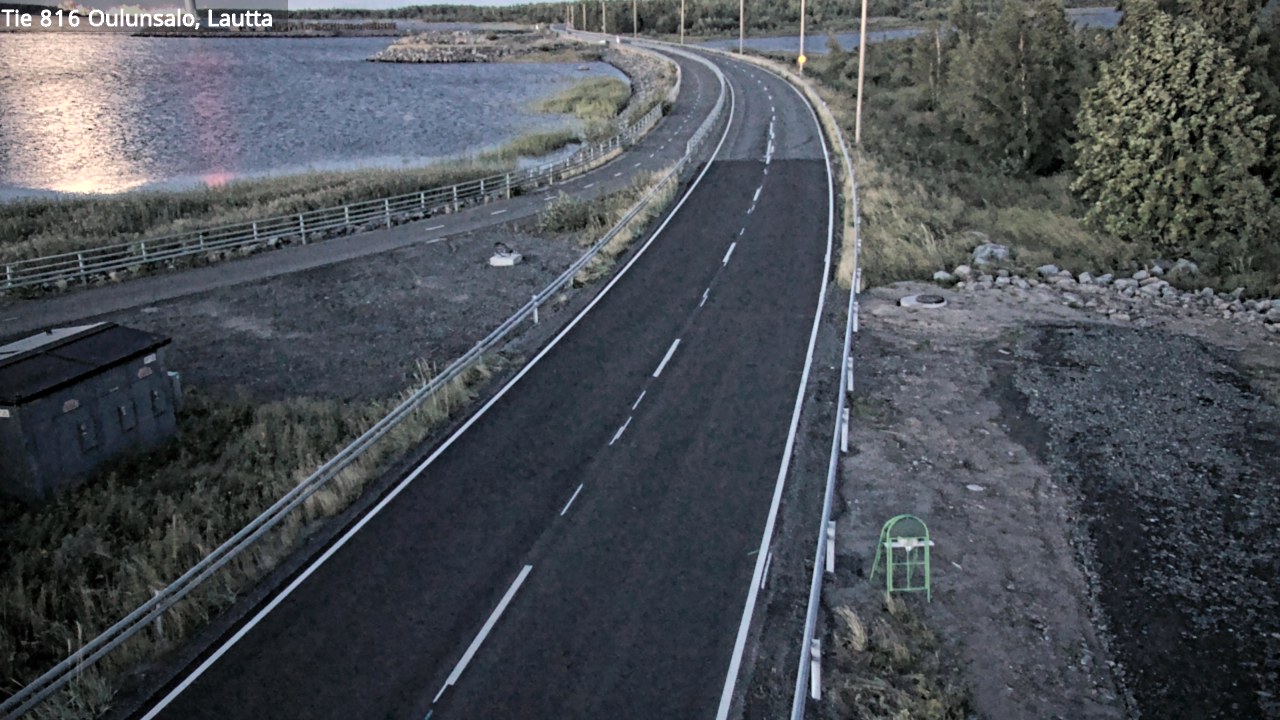 Kelikamerat Kuva Tie 816 Oulunsalo, lauttaranta, Oulu, Pohjois-Pohjanmaa