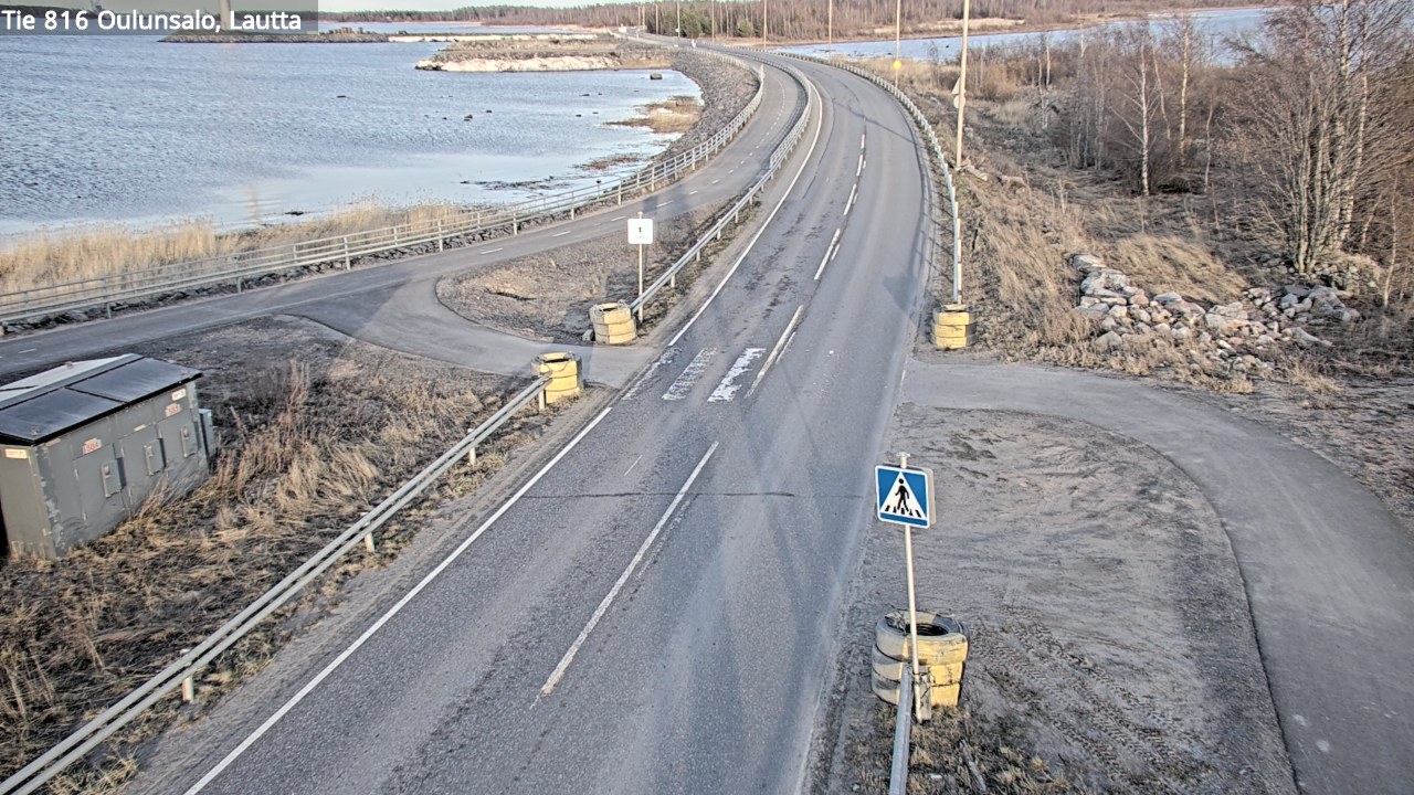 Weather Camera Image Road 816 Oulunsalo, Oulu, Pohjois-Pohjanmaa
