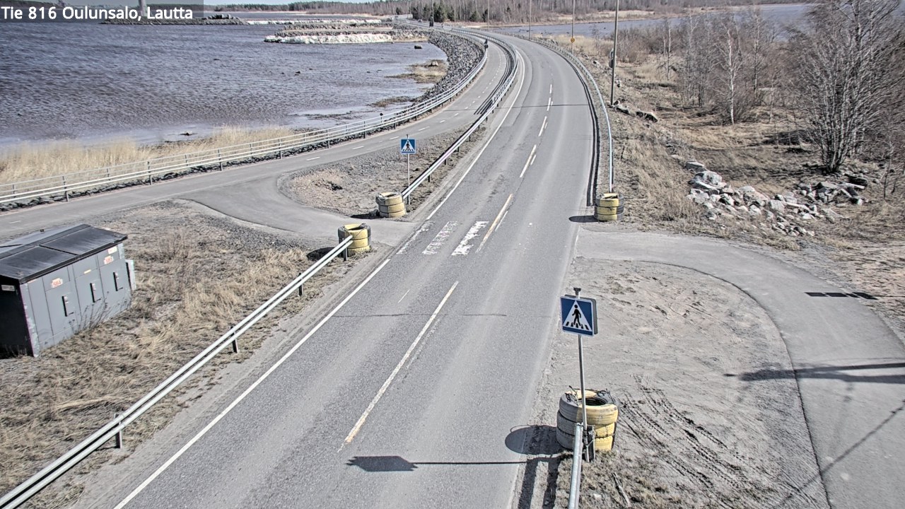 Weather Camera Image Road 816 Oulunsalo, Oulu, Pohjois-Pohjanmaa