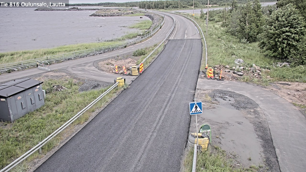 Kelikamerat Kuva Tie 816 Oulunsalo, lauttaranta, Oulu, Pohjois-Pohjanmaa