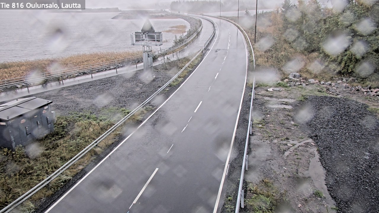 Weather Camera Image Väg 816 Uleåsalo, Oulu, Pohjois-Pohjanmaa