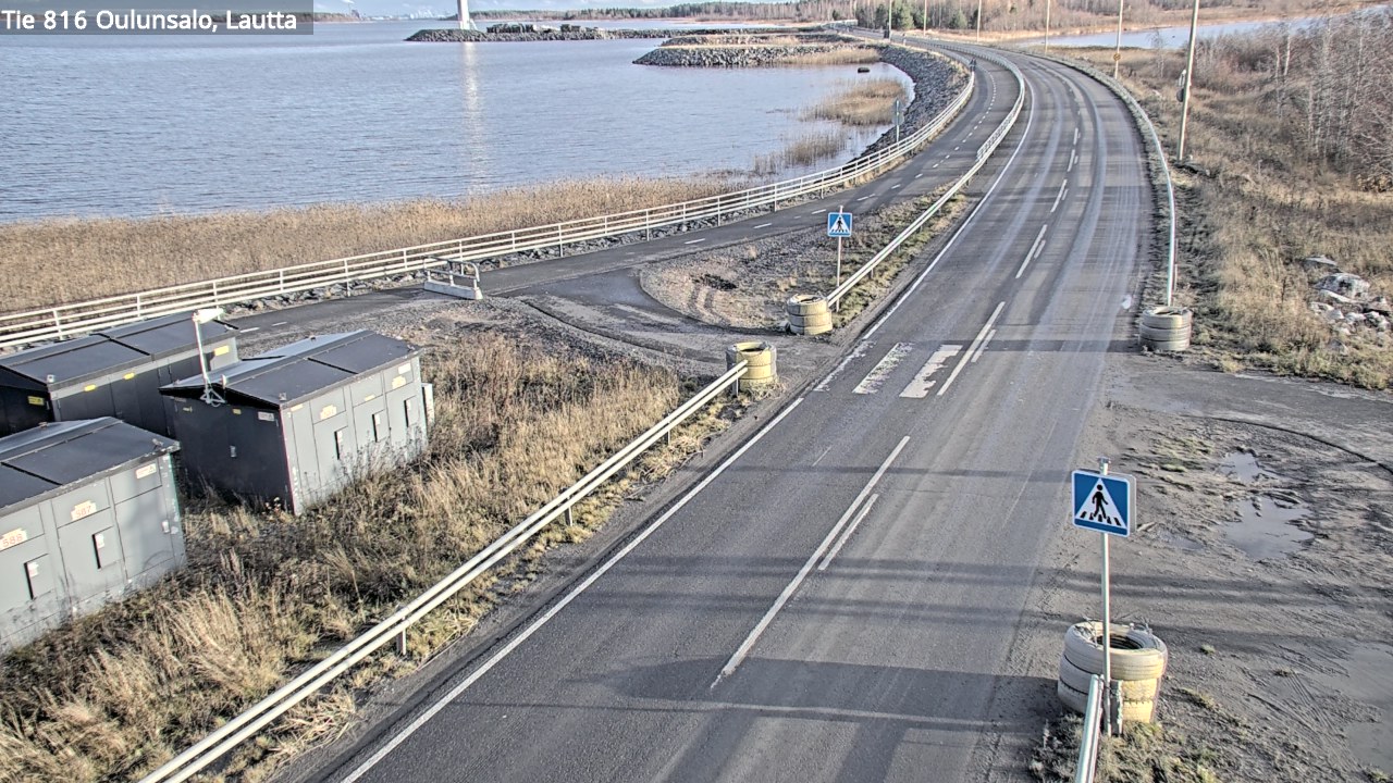 Kelikamerat Kuva Tie 816 Oulunsalo, lauttaranta, Oulu, Pohjois-Pohjanmaa