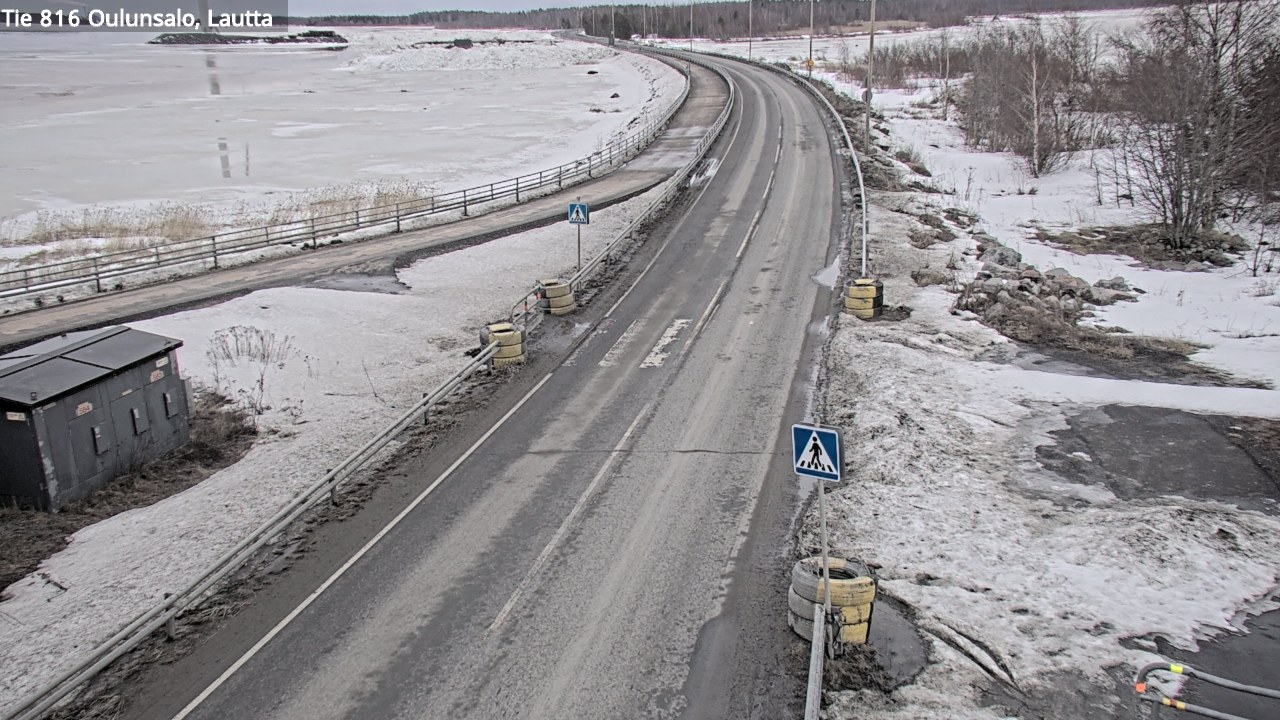 Weather Camera Image Road 816 Oulunsalo, Oulu, Pohjois-Pohjanmaa