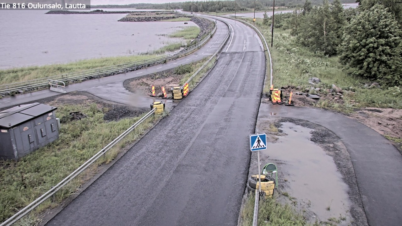 Kelikamerat Kuva Tie 816 Oulunsalo, lauttaranta, Oulu, Pohjois-Pohjanmaa